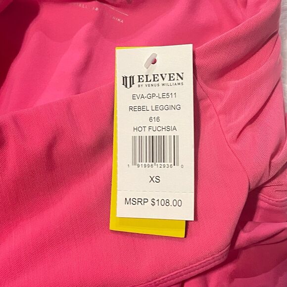 EleVen by Venus Williams activewear athletic gym workout yoga ruffle leggings XS - Picture 6 of 7